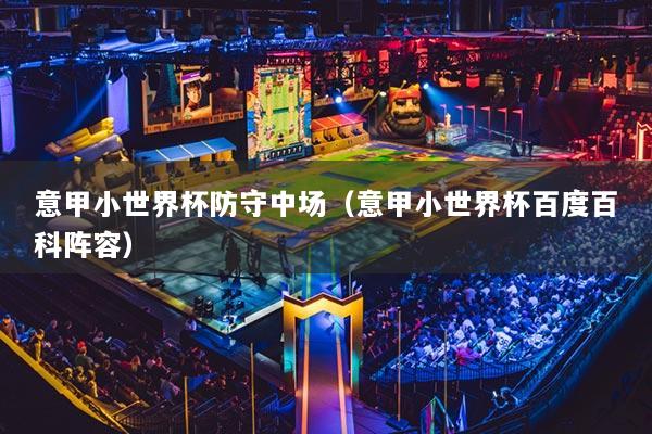 意甲小世界杯防守中场（意甲小世界杯百度百科阵容）