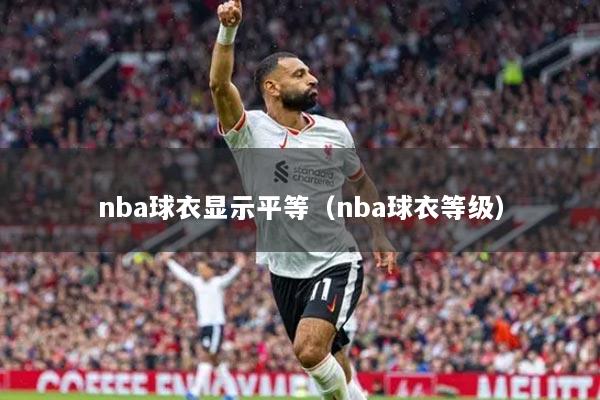 nba球衣显示平等(nba球衣等级)