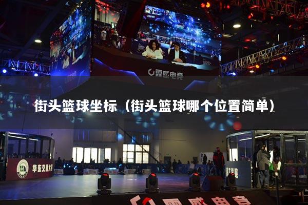 街头篮球坐标（街头篮球哪个位置简单）